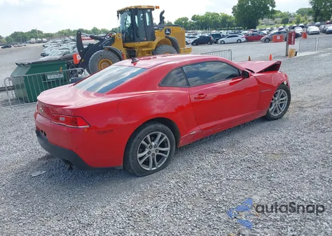 2015 Chevrolet Camaro 2Ls из США, поврежденный, VIN 2G1FB1E34F9104964